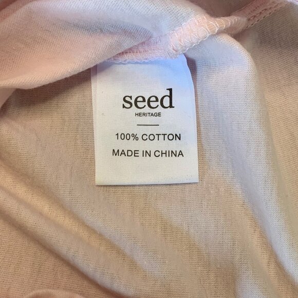 SEED HERITAGE Wraparound Cat T-Shirt Girls 12-18 Mos Pink Cat Tee Toddler Girl - Picture 6 of 6